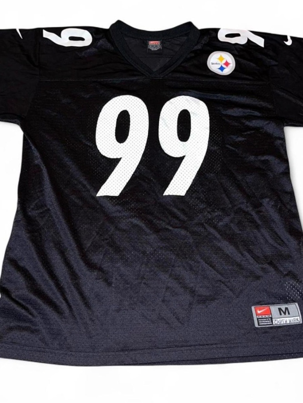 Men’s Levon Kirkland Pittsburgh Steelers NFL #99 Jersey Size M Nike